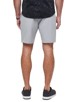 TravisMathew Tech Chino 8-Inch Short - Heather Sleet