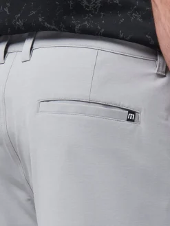TravisMathew Tech Chino 8-Inch Short - Heather Sleet