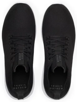 TravisMathew The Daily Lite Shoes - Black/White