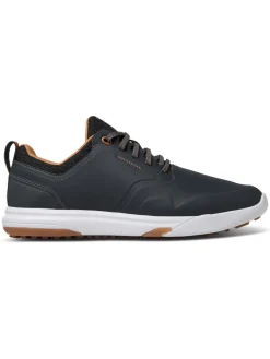 TravisMathew The Daily Pro Hybrid Plus Golf Shoes - Ebony/Almond