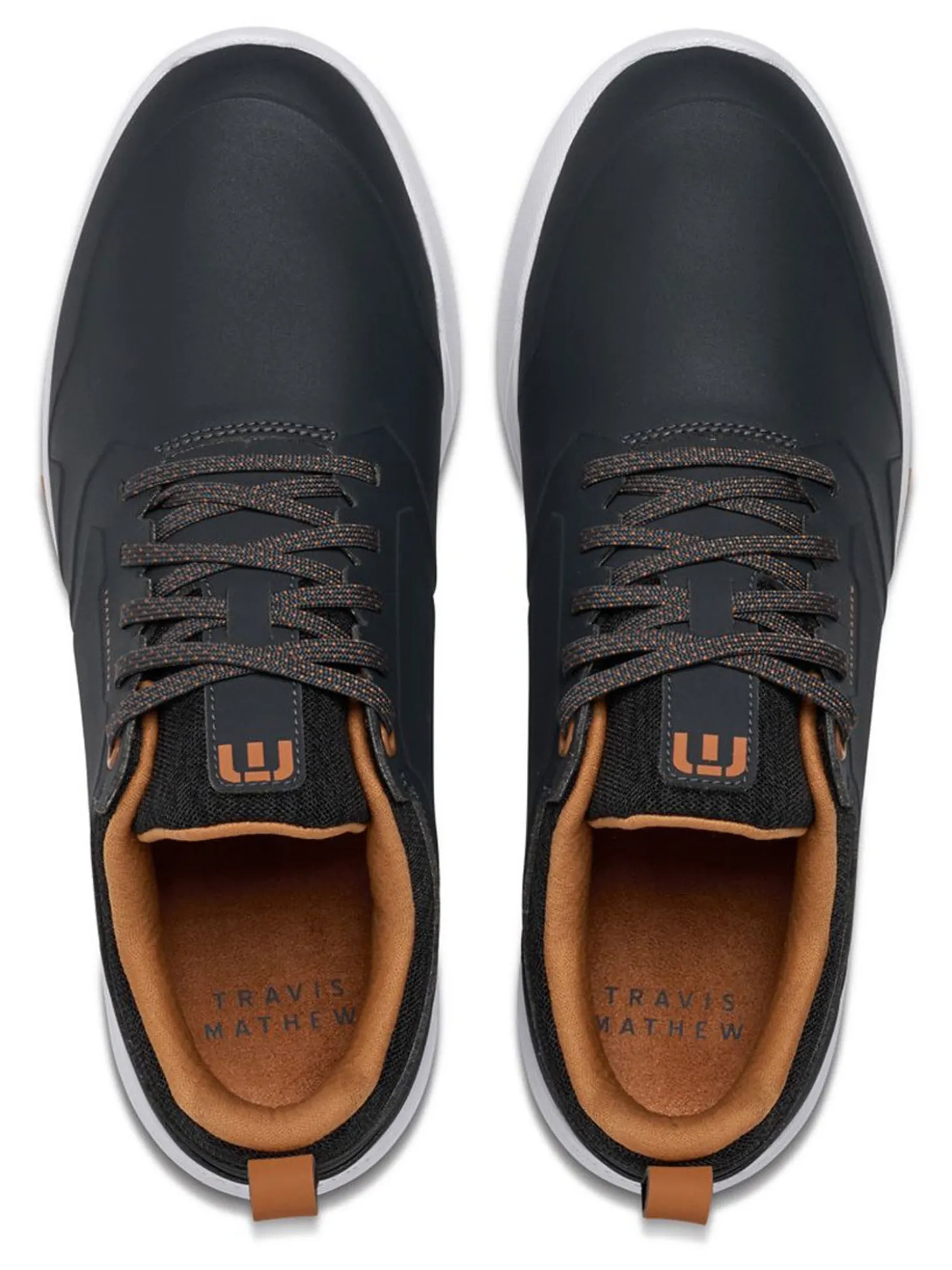 TravisMathew The Daily Pro Hybrid Plus Golf Shoes - Ebony/Almond