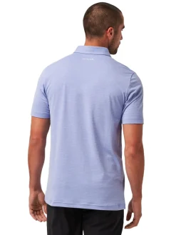 TravisMathew The Heater Polo - Heather Violet Storm