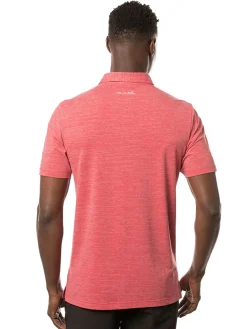 TravisMathew The Heater Polo - Heather Scooter