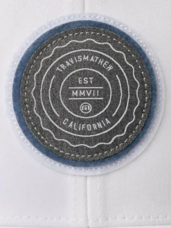 TravisMathew The Patch Cap - White