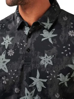 TravisMathew Trek Tide Polo - Black