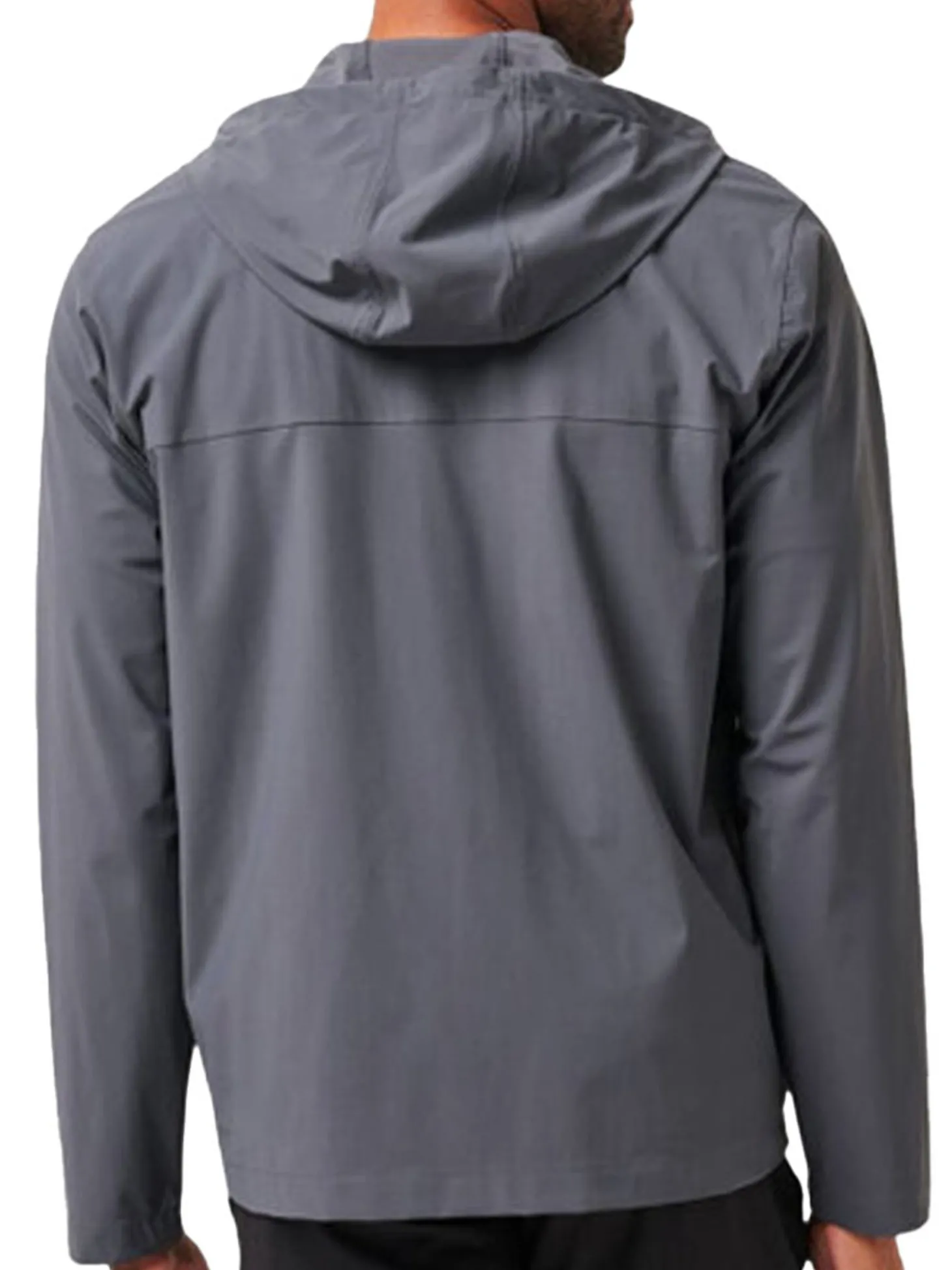 TravisMathew Walking Tour Hooded Jacket - Ebony