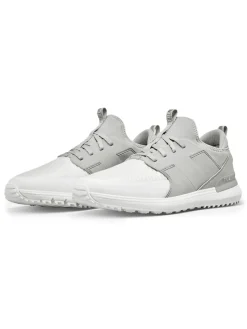 TRUE Linkswear Lux G Golf Shoes - White/Grey