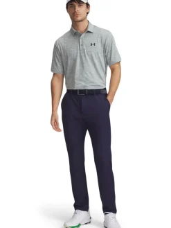 Under Armour Drive Jacquard Polo - Silica Green/Hydro Green