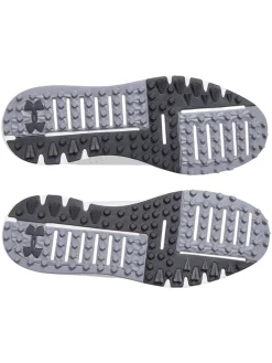 Under Armour Drive Medal SL Golf Shoes - White/Titan Grey/Metallic Silver