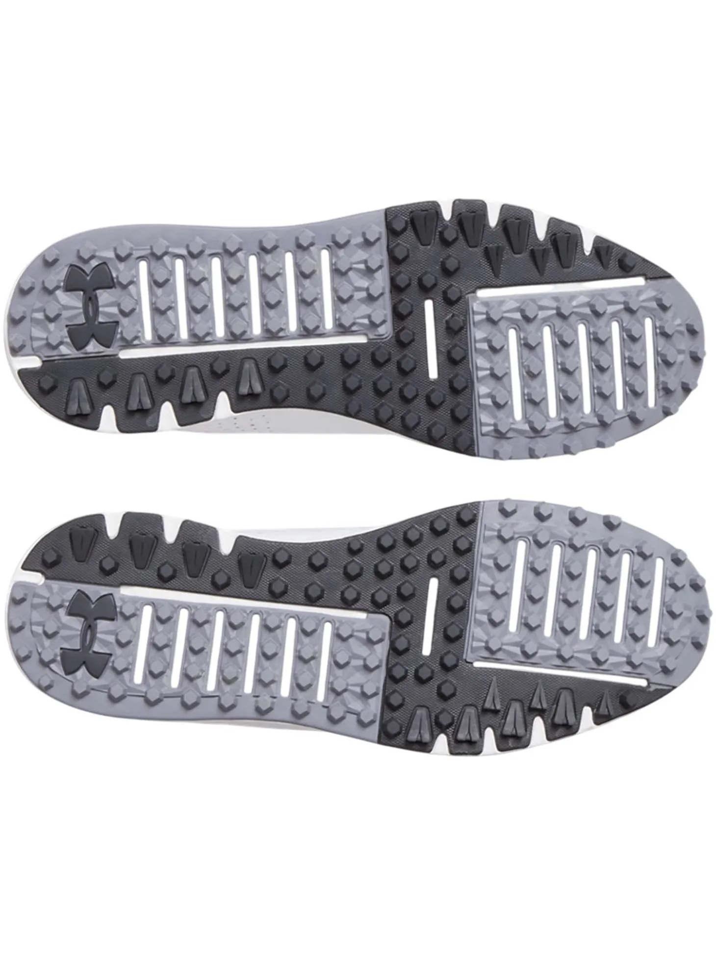 Under Armour Drive Medal SL Golf Shoes - White/Titan Grey/Metallic Silver