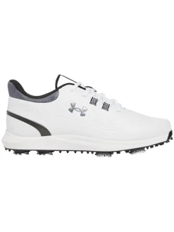 Under Armour Drive Medal RST Golf Shoes - White/Castlerock