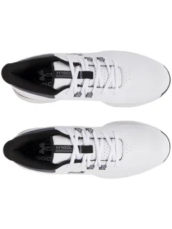 Under Armour Drive Medal RST Golf Shoes - White/Castlerock