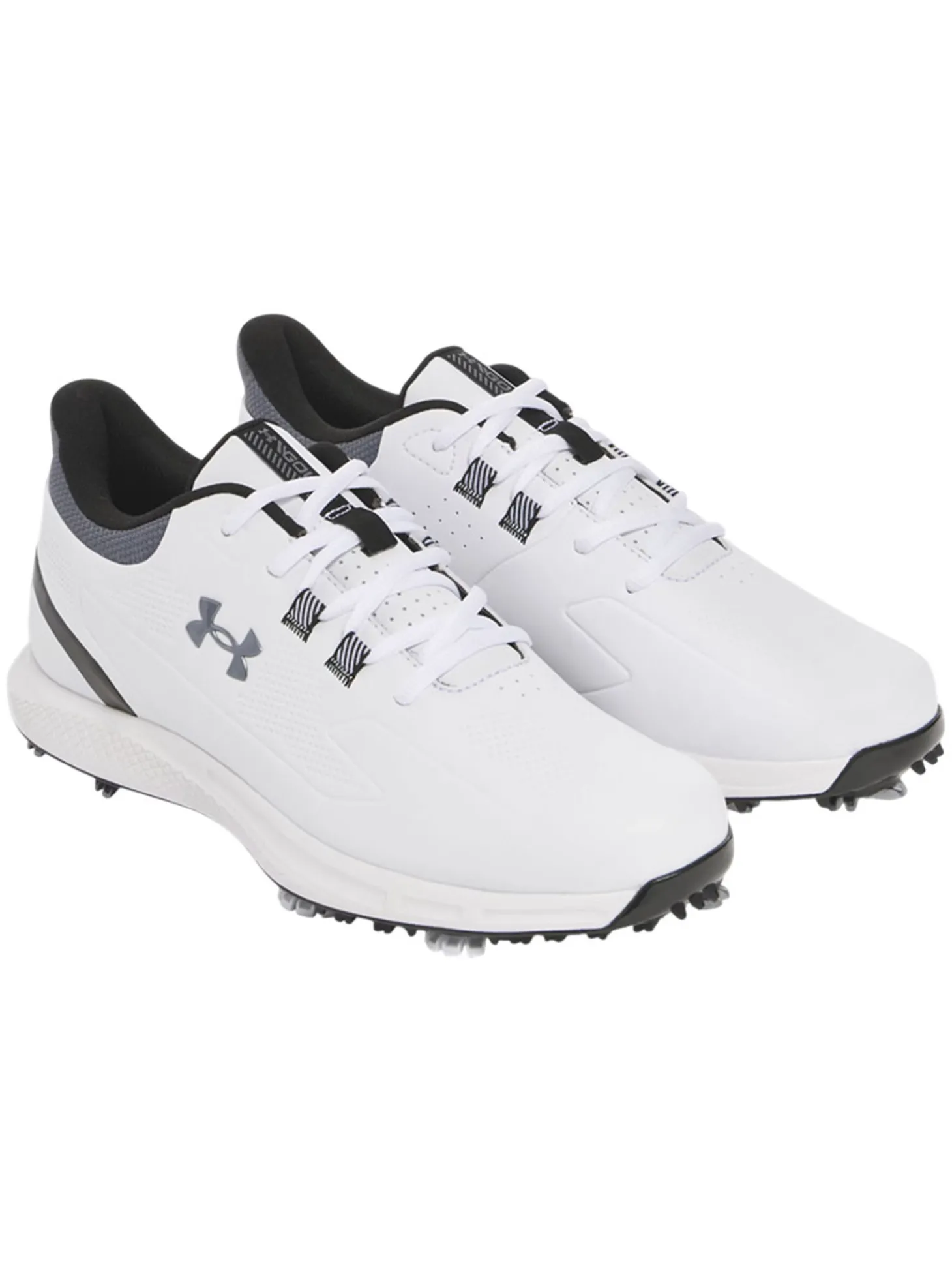 Under Armour Drive Medal RST Golf Shoes - White/Castlerock