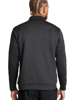 Under Armour Drive Midlayer Crew - Black/Anthracite