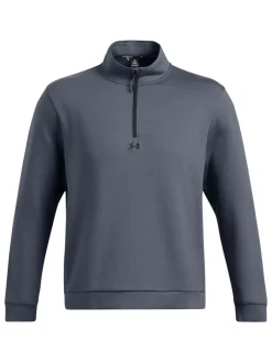 Under Armour Drive Midlayer Pullover - Downpour Grey/Gravel/Black