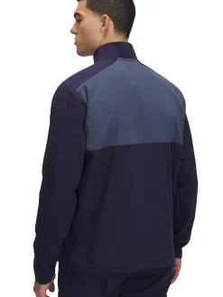 Under Armour Drive Wind Half Zip - Midnight Navy/Downpour Grey