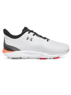 Under Armour HOVR Drive Fade Golf Shoes - Halo Grey/Black/Metallic Silver