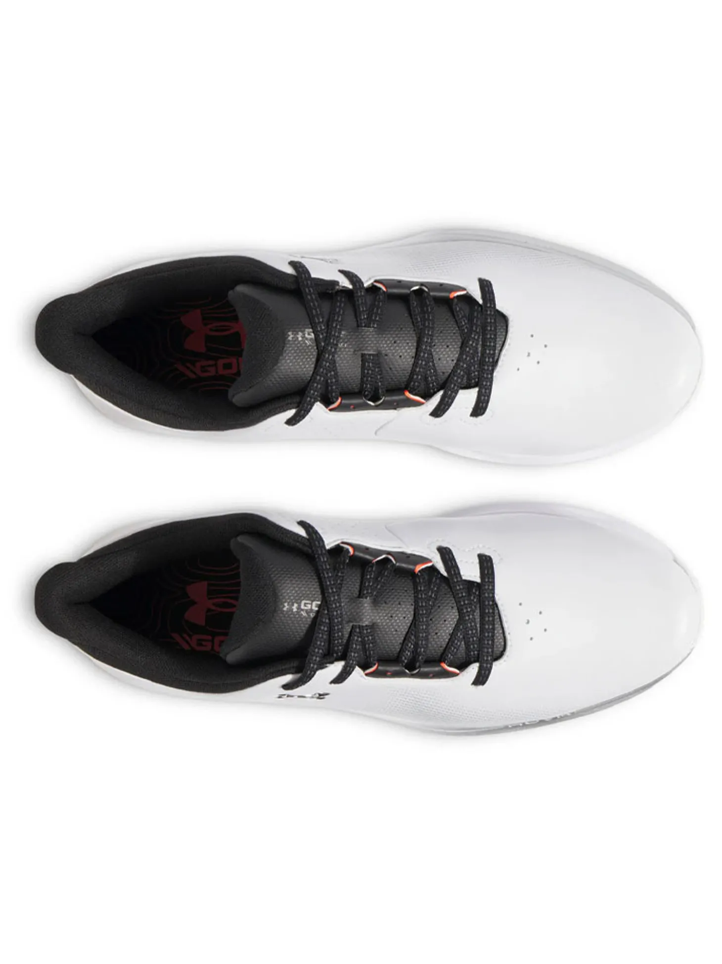 Under Armour HOVR Drive Fade Golf Shoes - Halo Grey/Black/Metallic Silver