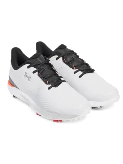 Under Armour HOVR Drive Fade Golf Shoes - Halo Grey/Black/Metallic Silver
