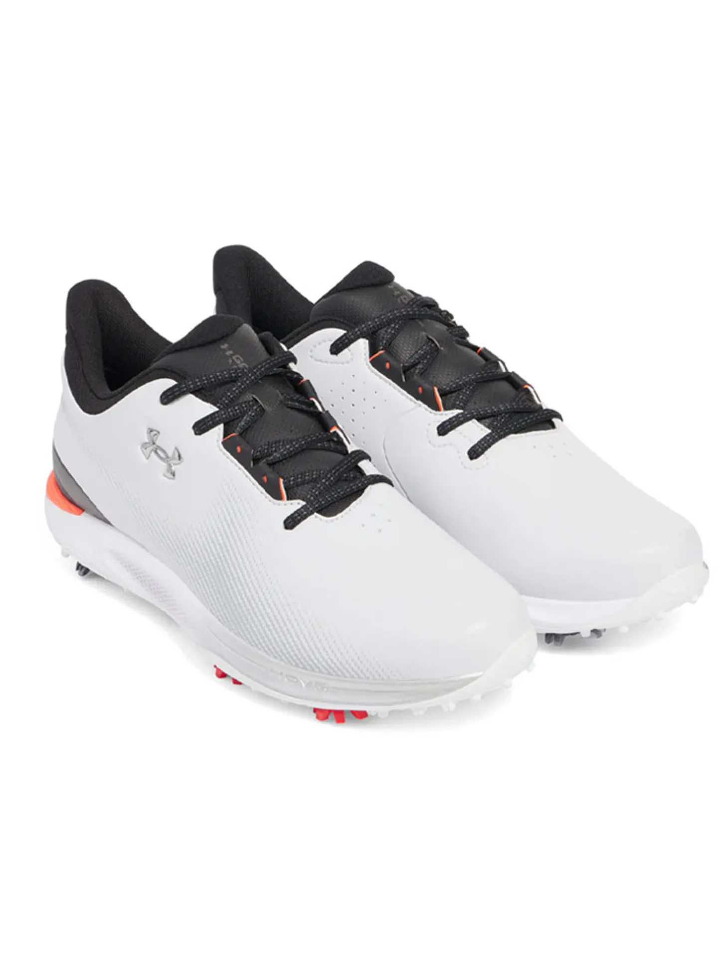 Under Armour HOVR Drive Fade Golf Shoes - Halo Grey/Black/Metallic Silver
