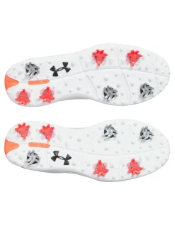 Under Armour HOVR Drive Fade Golf Shoes - Halo Grey/Black/Metallic Silver