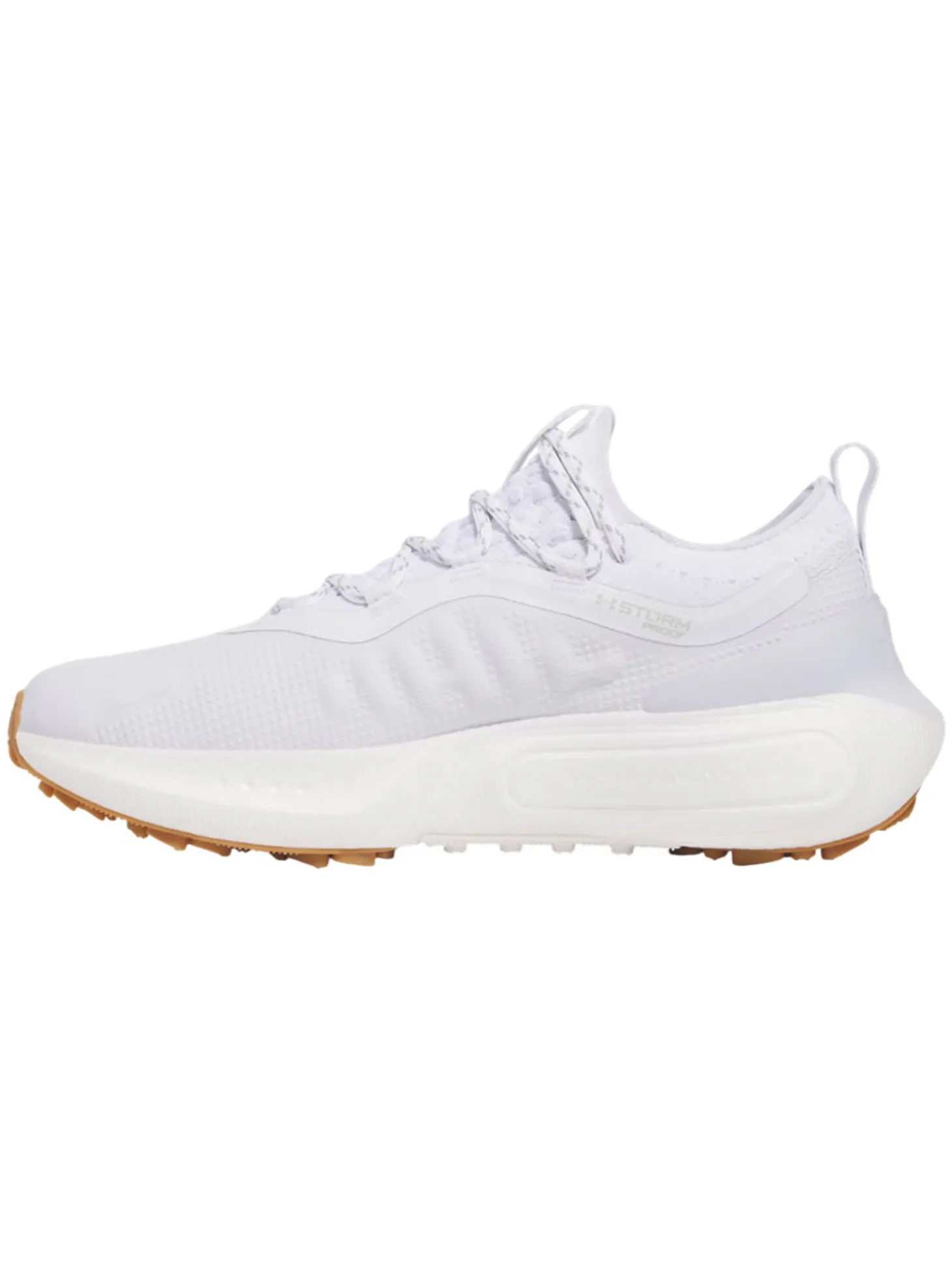 Under Armour HOVR Phantom Fore Golf Shoes - White/Halo Grey