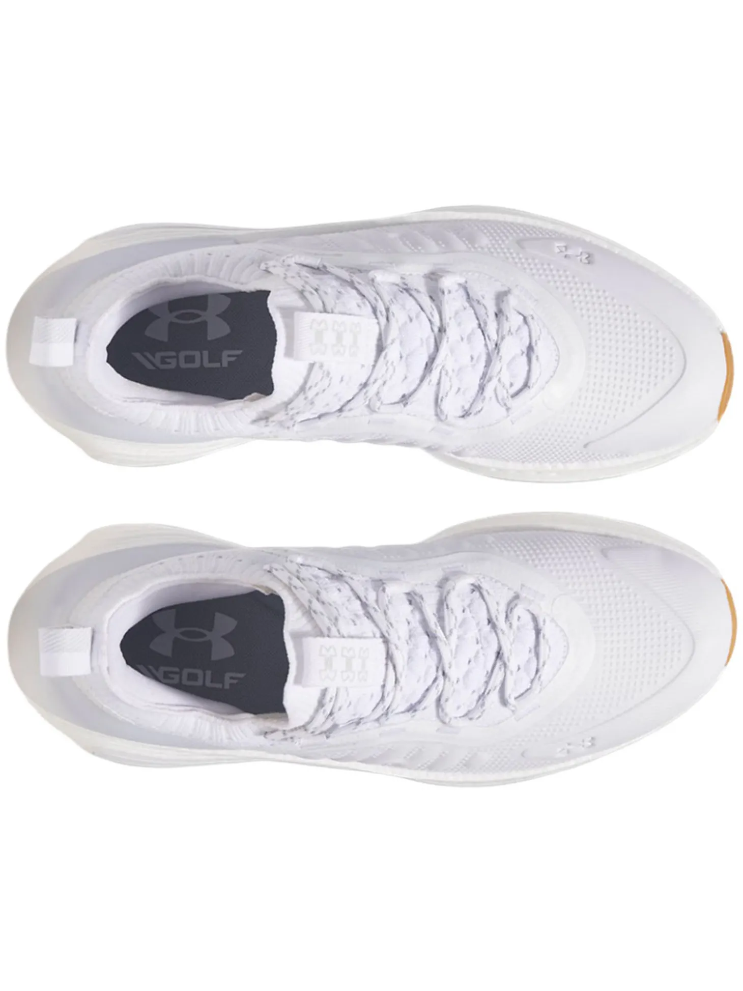 Under Armour HOVR Phantom Fore Golf Shoes - White/Halo Grey