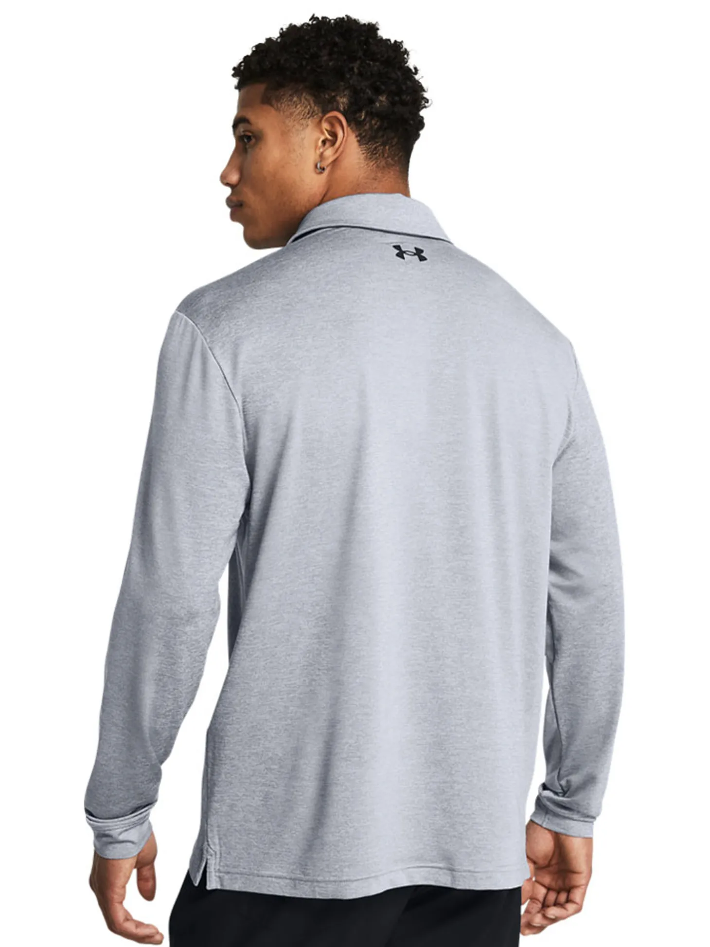 Under Armour Playoff 3.0 Long Sleeve Polo - Steel/Mod Grey/Black