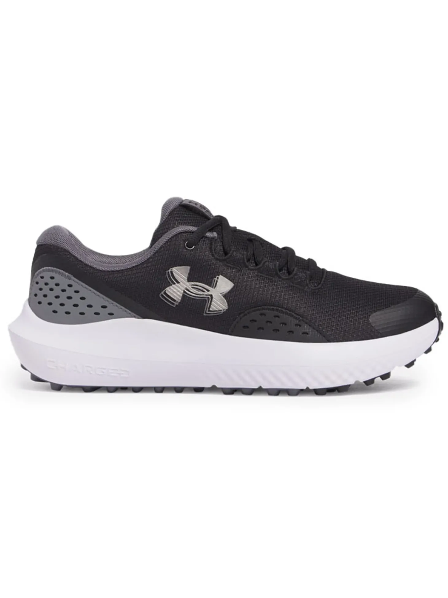 Under Armour Surge Golf Shoes - Black/Castlerock