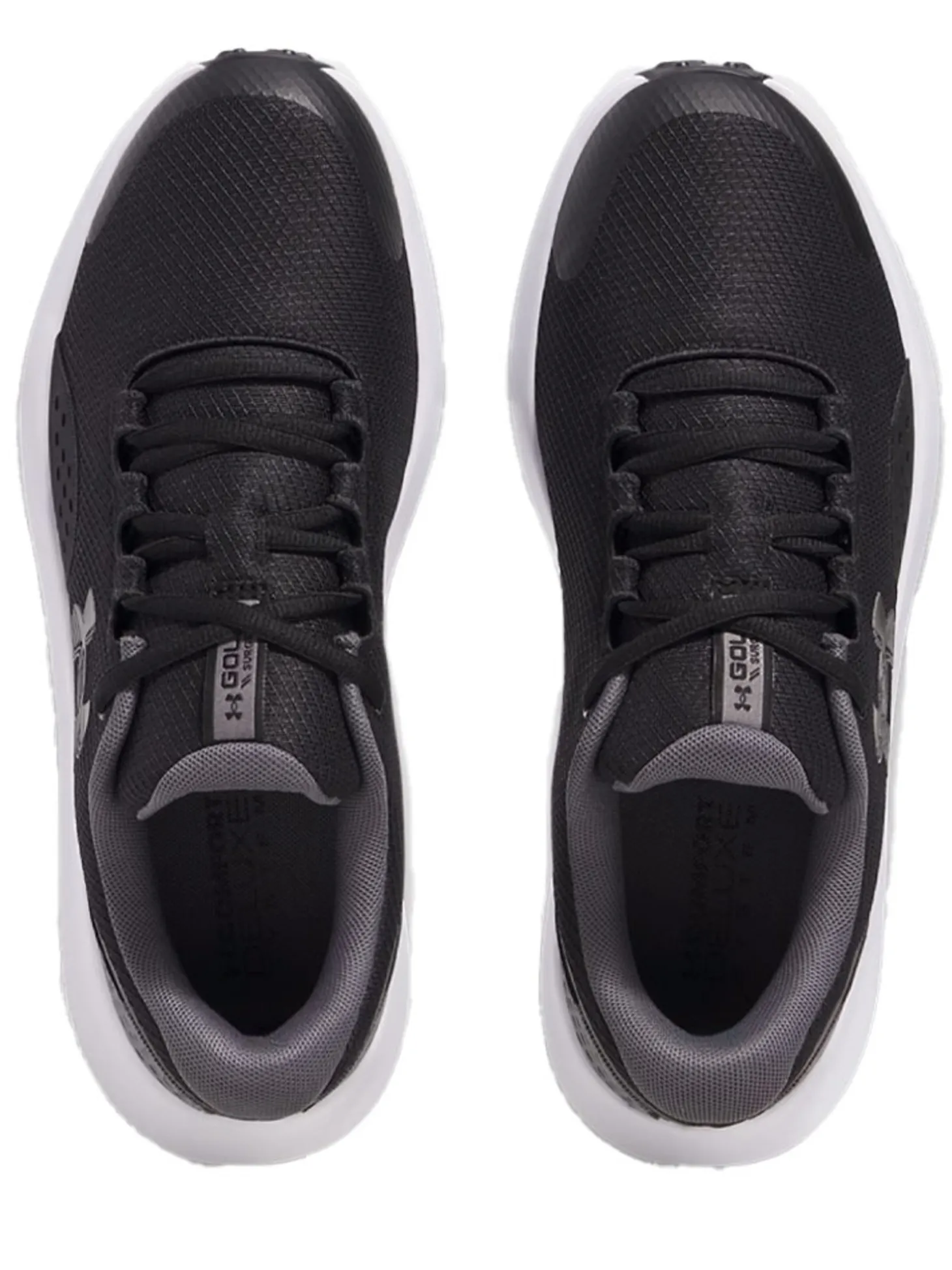 Under Armour Surge Golf Shoes - Black/Castlerock