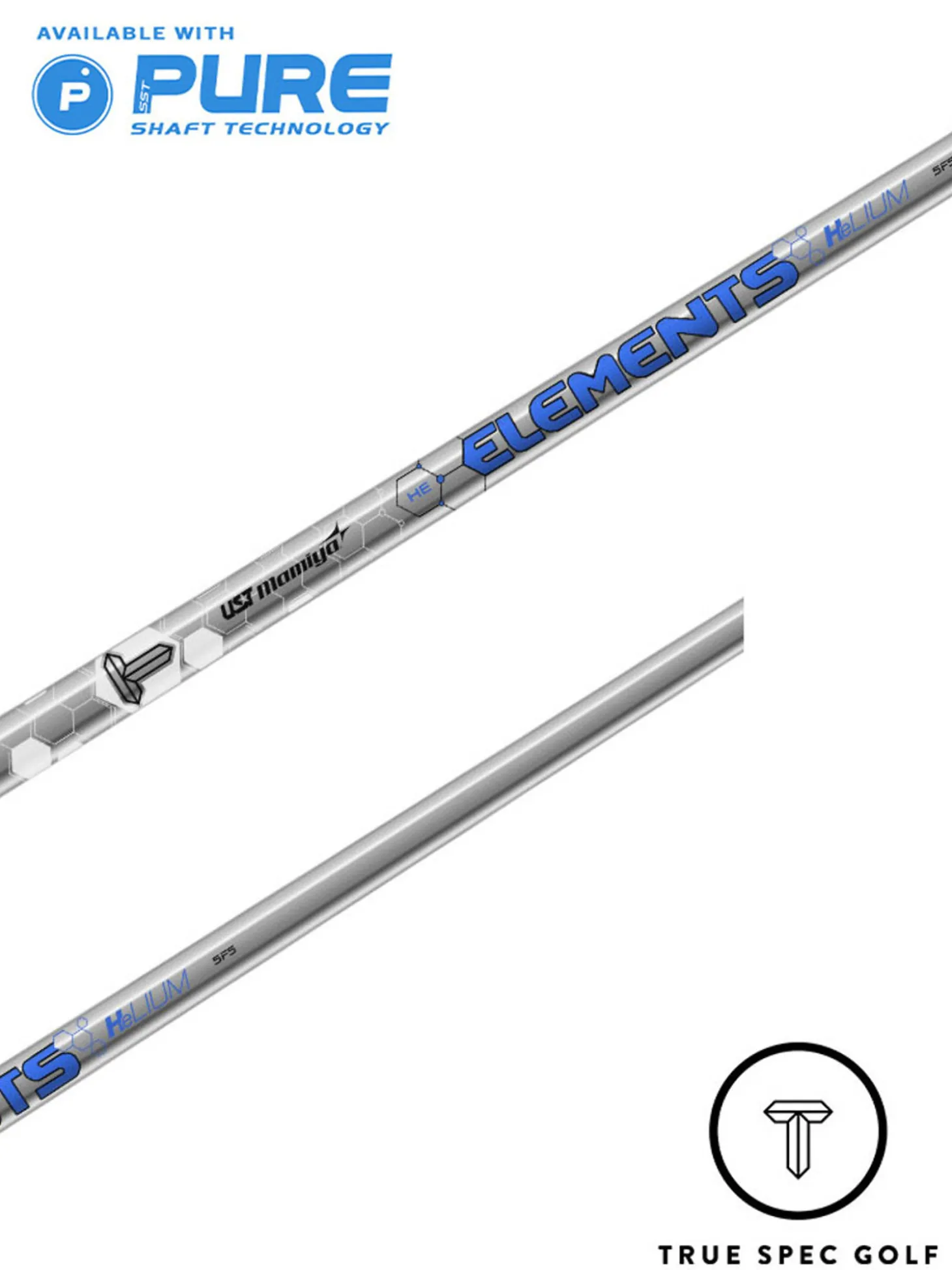 UST Mamiya Elements Helium engineered by True Spec Golf Shaft