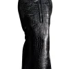 Vessel Lux Embosse Headcover - Croc Black