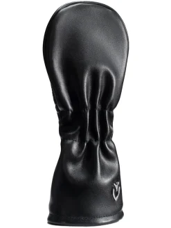 Vessel Lux Embosse Headcover - Croc Black