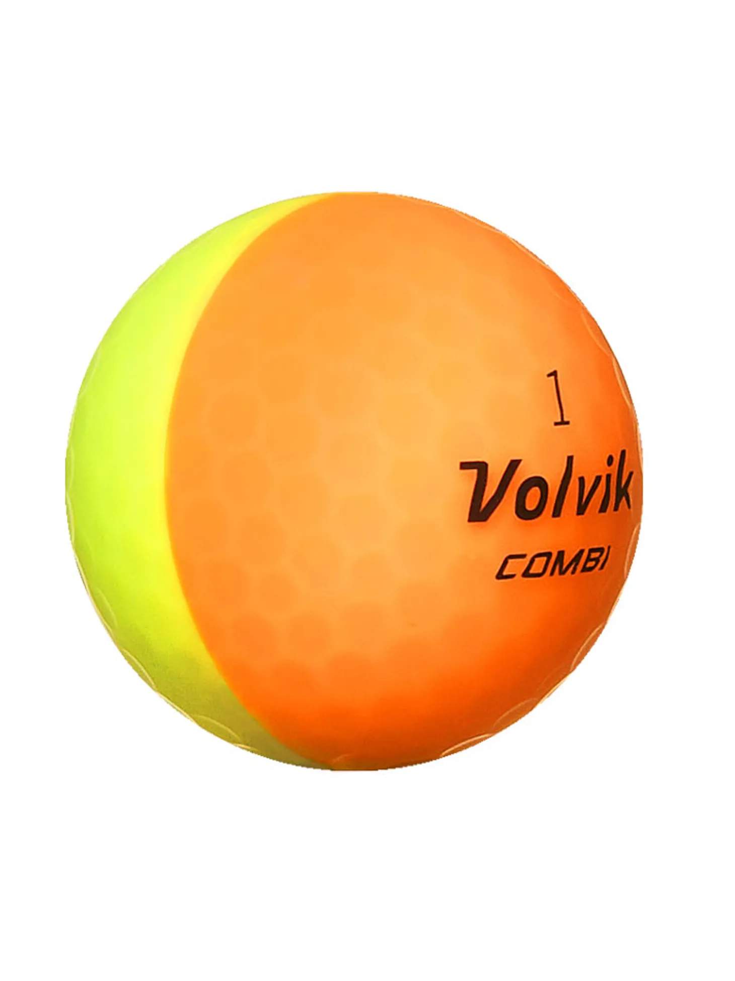 Volvik Vivid Combi Golf Balls - 1 Dozen Multi