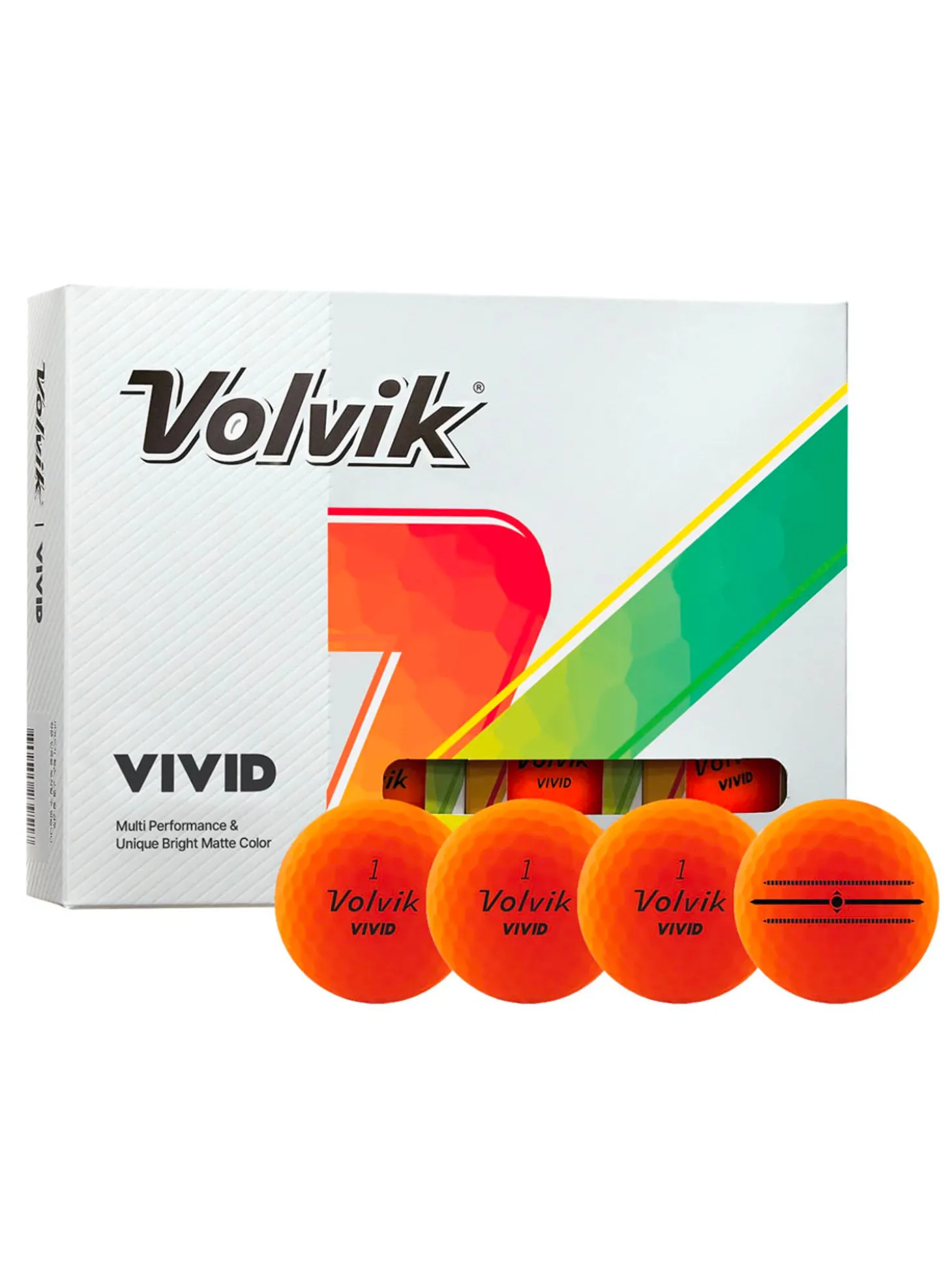 Volvik Vivid Focus Golf Balls