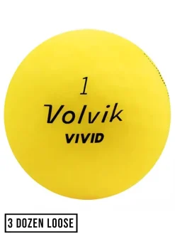 Volvik Vivid Loose Golf Balls - 3 Dozen