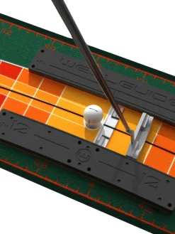 WellPutt Stroke Master Putting Mat - Green