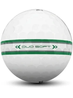 Wilson DUO Soft TRK360 Golf Balls - White/Green